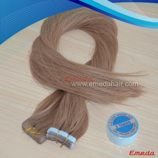 unprocessed tape hair extension